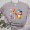 Teacher Of Tiny Superheroes Teach 100th Day Of School Women's Heather T-Shirt Athletic Heather Teacher Of Tiny Superheroes Teach 100th Day Of School Women's Heather T-Shirt Athletic Heather