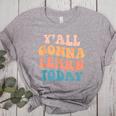 Teacher Y'All Gonna Learn Today First Day Of School Teachers Women's Heather T-Shirt Athletic Heather Teacher Y'All Gonna Learn Today First Day Of School Teachers Women's Heather T-Shirt Athletic Heather