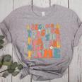 Teachers I Became A Teacher For The Money And Fame Men Women Women's Heather T-Shirt Athletic Heather
