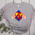 Teachers Are Superheroes 4th Grade Super Teacher Staff Men Women Women's Heather T-Shirt Athletic Heather