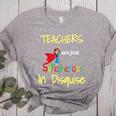 Teachers Are Superheroes First Day School T-Shirt Women's Heather T-Shirt Athletic Heather Teachers Are Superheroes First Day School T-Shirt Women's Heather T-Shirt Athletic Heather