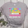 Teaching Assistants Were Create Because Teacher Needs Heroes Women's Heather T-Shirt Athletic Heather Teaching Assistants Were Create Because Teacher Needs Heroes Women's Heather T-Shirt Athletic Heather