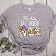 Teaching My Boos Ghost Teacher Halloween Spooky Educator Women's Heather T-Shirt Athletic Heather Teaching My Boos Ghost Teacher Halloween Spooky Educator Women's Heather T-Shirt Athletic Heather
