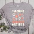 Teaching Future Artists For Art Teachers And Lovers For Men Women Girls Kids Women's Heather T-Shirt Athletic Heather