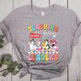 Teaching Future Leaders Groovy Teacher Back To School Women's Heather T-Shirt Athletic Heather Teaching Future Leaders Groovy Teacher Back To School Women's Heather T-Shirt Athletic Heather