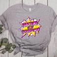 Teaching Is My Superpower Retro Comic Super Teacher Women's Heather T-Shirt Athletic Heather Teaching Is My Superpower Retro Comic Super Teacher Women's Heather T-Shirt Athletic Heather