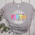 Team Fifth Grade Teacher Back To School 5th Grade Squad Kids Women's Heather T-Shirt Athletic Heather Team Fifth Grade Teacher Back To School 5th Grade Squad Kids Women's Heather T-Shirt Athletic Heather