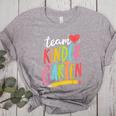 Team Kindergarten Teacher Student Back To School Women's Heather T-Shirt Athletic Heather