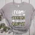 Team School Nurse Camo Teacher Student Back To School For Men Women Women's Heather T-Shirt Athletic Heather Team School Nurse Camo Teacher Student Back To School For Men Women Women's Heather T-Shirt Athletic Heather