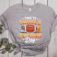 Test Day State Football Tackle Testing Day Sports Teacher Women's Heather T-Shirt Athletic Heather
