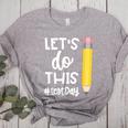Lets Do This Test Day State Testing Teacher Motivational Women's Heather T-Shirt Athletic Heather Lets Do This Test Day State Testing Teacher Motivational Women's Heather T-Shirt Athletic Heather
