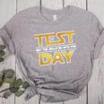Test Day Testing May The Skills Be With You School Teacher Women's Heather T-Shirt Athletic Heather Test Day Testing May The Skills Be With You School Teacher Women's Heather T-Shirt Athletic Heather