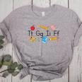 TGIF Teacher Alphabet Kindergarten Teacher Appreciation Women's Heather T-Shirt Athletic Heather