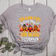 Thankful For My 2nd Grade Turkeys Thanksgiving Teacher Fall Women's Heather T-Shirt Athletic Heather Thankful For My 2nd Grade Turkeys Thanksgiving Teacher Fall Women's Heather T-Shirt Athletic Heather