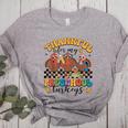 Thankful For My Preschool Turkeys Thanksgiving Teacher Fall Women's Heather T-Shirt Athletic Heather