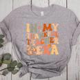 In My Thankful Teacher Era Cute Groovy Thanksgiving Teacher Women's Heather T-Shirt Athletic Heather In My Thankful Teacher Era Cute Groovy Thanksgiving Teacher Women's Heather T-Shirt Athletic Heather