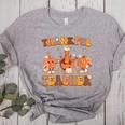 Thankful Teacher Retro Groovy Thanksgiving Fall Women Men Women's Heather T-Shirt Athletic Heather Thankful Teacher Retro Groovy Thanksgiving Fall Women Men Women's Heather T-Shirt Athletic Heather