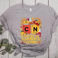 Thanksgiving 67 Meme Science Teacher Periodic Table Women Women's Heather T-Shirt Athletic Heather