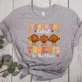 Thanksgiving Teacher I Teach The Cutest Turkeys In The Flock Women's Heather T-Shirt Athletic Heather Thanksgiving Teacher I Teach The Cutest Turkeys In The Flock Women's Heather T-Shirt Athletic Heather