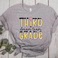 Third Grade Dream Team Back To School 3rd Grade Teacher Women's Heather T-Shirt Athletic Heather Third Grade Dream Team Back To School 3rd Grade Teacher Women's Heather T-Shirt Athletic Heather