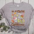 We All Thrive Under Different Conditions SPED Teacher Women's Heather T-Shirt Athletic Heather We All Thrive Under Different Conditions SPED Teacher Women's Heather T-Shirt Athletic Heather