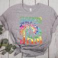 Tie Dye Teaching Social Studies Is My Jam Sunglasses Teacher Women's Heather T-Shirt Athletic Heather Tie Dye Teaching Social Studies Is My Jam Sunglasses Teacher Women's Heather T-Shirt Athletic Heather