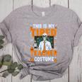 This Is My Tired Teacher Costume Halloween Costumes Women's Heather T-Shirt Athletic Heather This Is My Tired Teacher Costume Halloween Costumes Women's Heather T-Shirt Athletic Heather