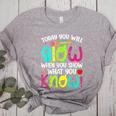 Today You Will Glow When You Show What You Know Teachers Day Women's Heather T-Shirt Athletic Heather Today You Will Glow When You Show What You Know Teachers Day Women's Heather T-Shirt Athletic Heather
