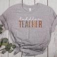 Toddler Teacher Leopard Appreciation For Women For Work Women's Heather T-Shirt Athletic Heather Toddler Teacher Leopard Appreciation For Women For Work Women's Heather T-Shirt Athletic Heather