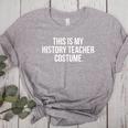 This Is My History Teacher Costume Halloween T Shirt Men Women Kids Women's Heather T-Shirt Athletic Heather This Is My History Teacher Costume Halloween T Shirt Men Women Kids Women's Heather T-Shirt Athletic Heather