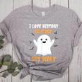History Teacher Halloween History Class School For Men Women Kids Women's Heather T-Shirt Athletic Heather