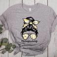 History Teacher Messy Bun Life Hair Glasses Women's Heather T-Shirt Athletic Heather History Teacher Messy Bun Life Hair Glasses Women's Heather T-Shirt Athletic Heather