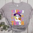 Trick Or Teach Teacher Ghost Teaching Fun Halloween Teacher Women's Heather T-Shirt Athletic Heather