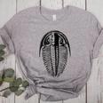 Trilobite Fossil Geology Teacher Student Geologist Women's Heather T-Shirt Athletic Heather