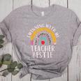 Twinning With My Teacher Bestie Spirit Week Girls Day Kids Women's Heather T-Shirt Athletic Heather Twinning With My Teacher Bestie Spirit Week Girls Day Kids Women's Heather T-Shirt Athletic Heather