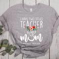 I Have Two Titles Teacher And Mom And I Rock Them Both Women's Heather T-Shirt Athletic Heather I Have Two Titles Teacher And Mom And I Rock Them Both Women's Heather T-Shirt Athletic Heather