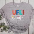 UFLI Queen Science Of Reading Literacy Teacher Appreciation Women's Heather T-Shirt Athletic Heather