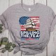 US History Teacher Boston Spilling The Tea Since 1773 Women's Heather T-Shirt Athletic Heather US History Teacher Boston Spilling The Tea Since 1773 Women's Heather T-Shirt Athletic Heather