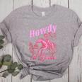 Vintage Howdy First Grade Cowgirl Teacher Western School Women's Heather T-Shirt Athletic Heather