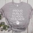 Vintage Proud Public School Teacher Red For Ed T-Shirt Women's Heather T-Shirt Athletic Heather Vintage Proud Public School Teacher Red For Ed T-Shirt Women's Heather T-Shirt Athletic Heather
