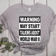 Vintage Historian Shirt History Teacher Co Retro WW2 History Teacher Women's Heather T-Shirt Athletic Heather