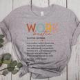 Vintage Work Bestie Definition Teachers Nurses Boss Women Women's Heather T-Shirt Athletic Heather