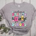 Welcome Back To School 2024 Teachers Students First Day Women's Heather T-Shirt Athletic Heather Welcome Back To School 2024 Teachers Students First Day Women's Heather T-Shirt Athletic Heather