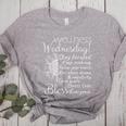 Wellness Wednesday Nurse Counselor Teacher Quotes Women's Heather T-Shirt Athletic Heather