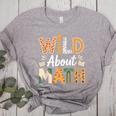 Wild About Math Cute Teacher Student Math Club Women's Heather T-Shirt Athletic Heather Wild About Math Cute Teacher Student Math Club Women's Heather T-Shirt Athletic Heather