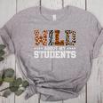 Wild About My Students Shirt Animals Teacher Women's Heather T-Shirt Athletic Heather Wild About My Students Shirt Animals Teacher Women's Heather T-Shirt Athletic Heather