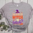 Which Witch Is Which Halloween For Women Men English Teacher Women's Heather T-Shirt Athletic Heather Which Witch Is Which Halloween For Women Men English Teacher Women's Heather T-Shirt Athletic Heather