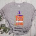 Witchy Halloween Hocus Pocus Everybody Focus Teacher Pumpkin Women's Heather T-Shirt Athletic Heather Witchy Halloween Hocus Pocus Everybody Focus Teacher Pumpkin Women's Heather T-Shirt Athletic Heather
