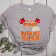 You Won't Scare Me I'm An Infant Teacher Men Women Women's Heather T-Shirt Athletic Heather You Won't Scare Me I'm An Infant Teacher Men Women Women's Heather T-Shirt Athletic Heather