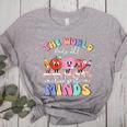 The World Needs All Kinds Of Minds Special Education Teacher Women's Heather T-Shirt Athletic Heather The World Needs All Kinds Of Minds Special Education Teacher Women's Heather T-Shirt Athletic Heather